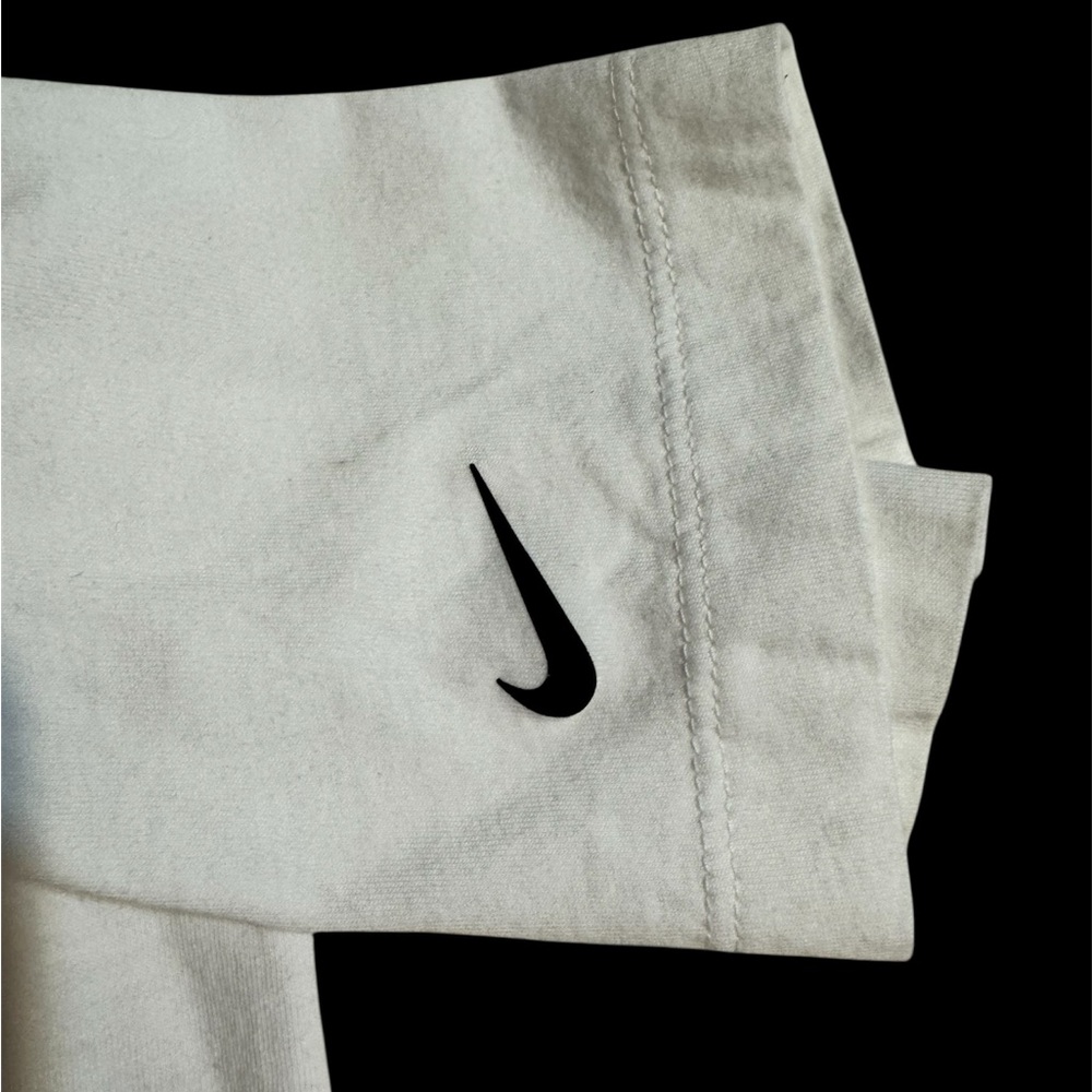 Nike White Tee with Colorful Logo - Picture 5 of 9